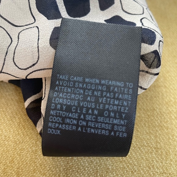 Allsaints silk wrap dress size 8 - Picture 5 of 9